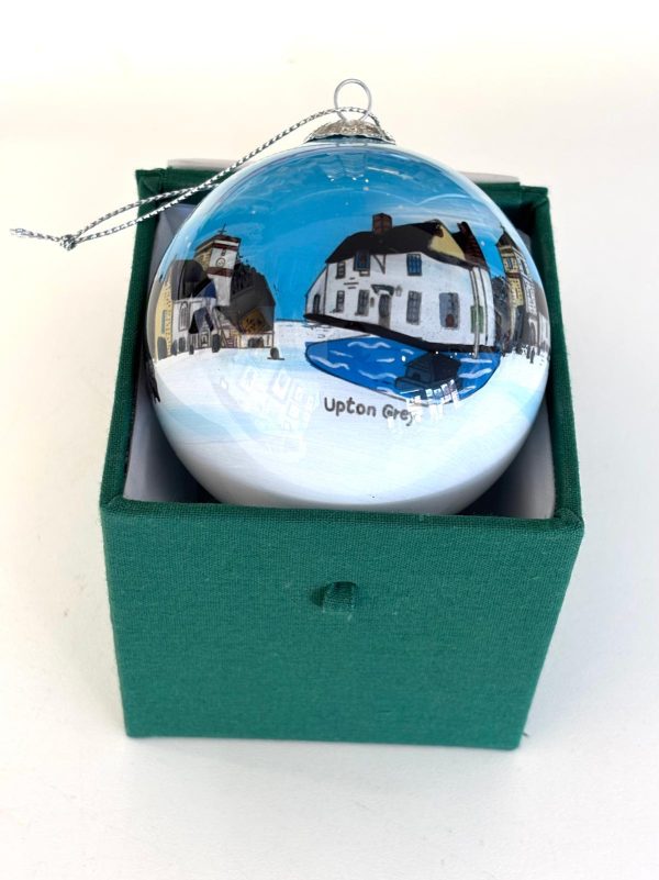 North Hampshire village Christmas bauble