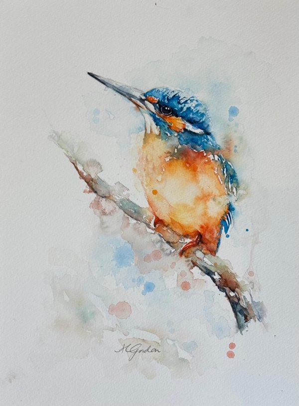 Halcyon Days Kingfisher by Amanda Gordon
