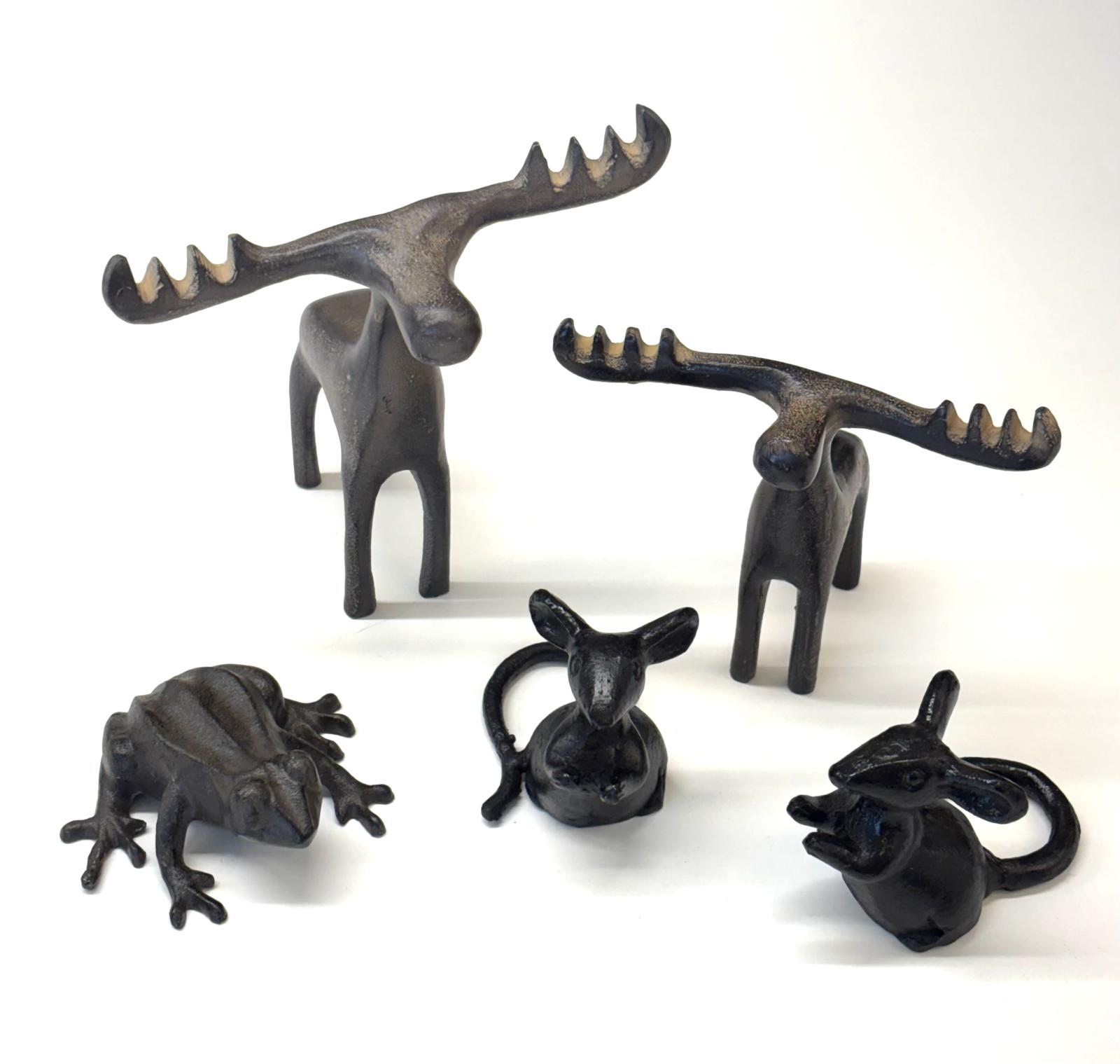 Cast iron animals