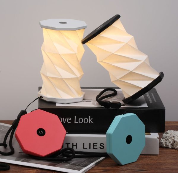 Hexagonal twist lamp
