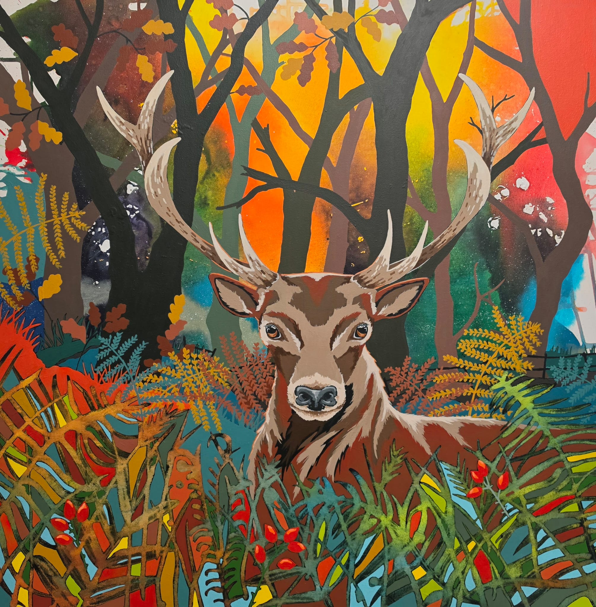 King of the Autumn Wood - Simon Pink